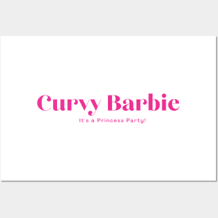 Curvy Barbie Girl Posters and Art